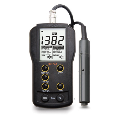 HANNA HI8734微电脑总固体溶解度TDS测定仪
