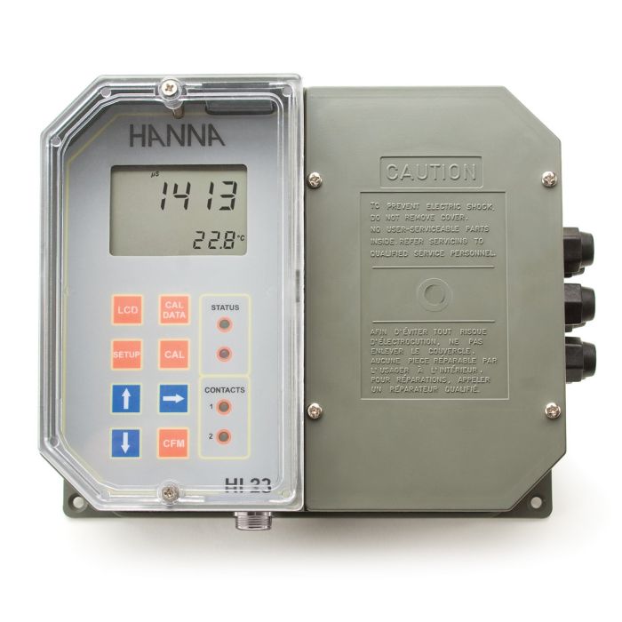 HANNA 壁挂式 EC 数字控制器 HI23211