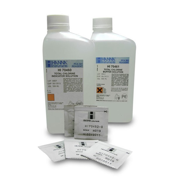 HANNA HI70481 PCA分析控制器专用总氯试剂套装