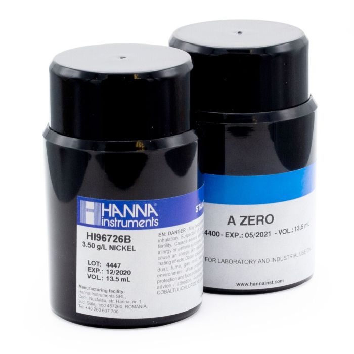HANNA HI96726-11镍NIST测量曲线标定组【HR】