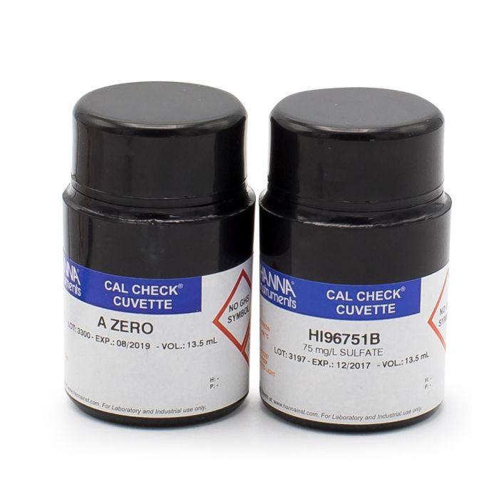 HANNA HI96751-11硫酸盐NIST测量曲线标定组