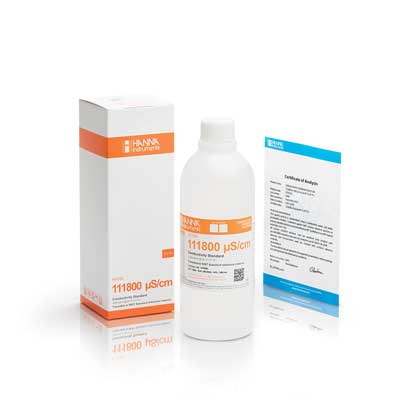 HANNA HI7035/1L电导率EC标准缓冲液【111800 uS/cm】