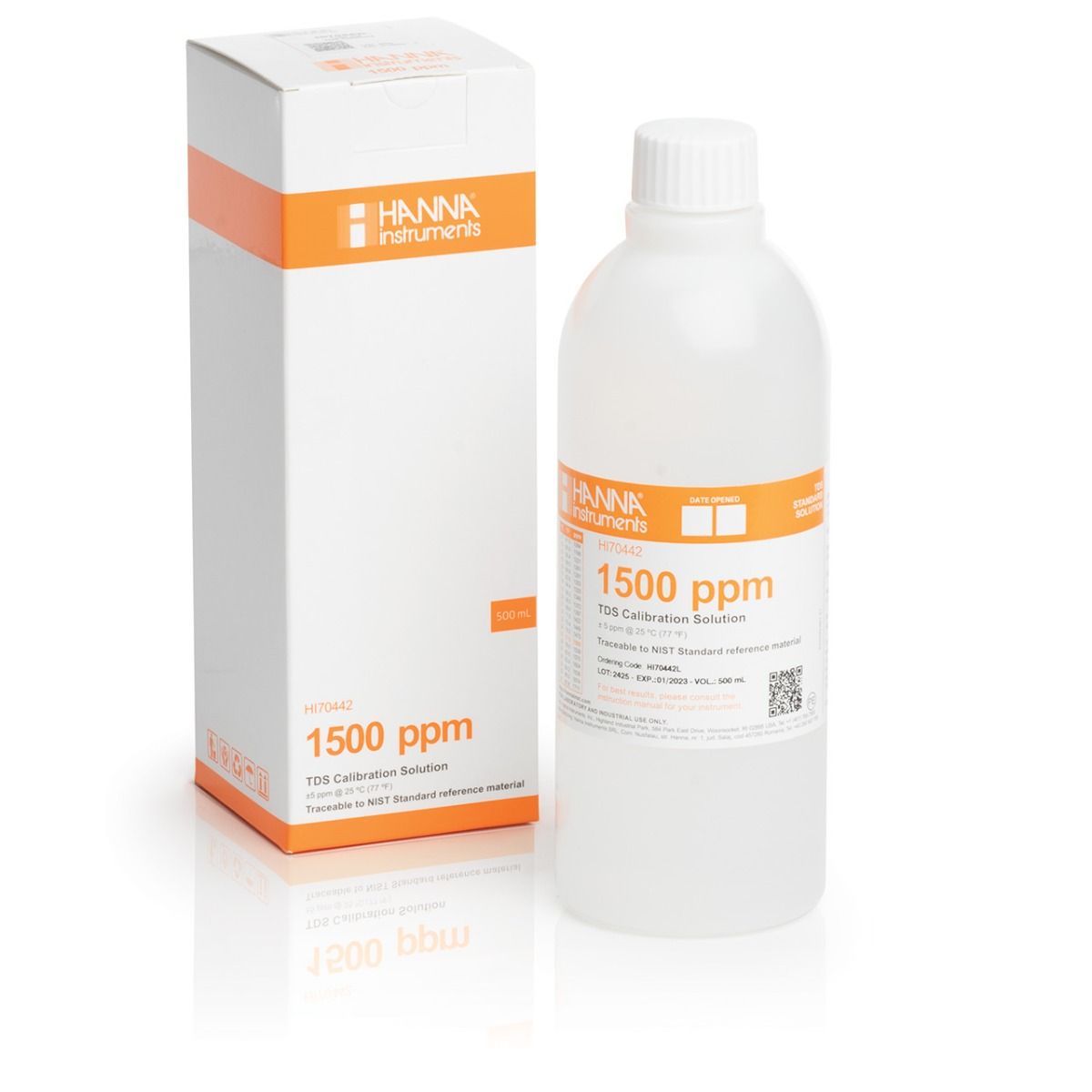 HANNA HI70442 总固体溶解度TDS标准缓冲液【1500 ppm】