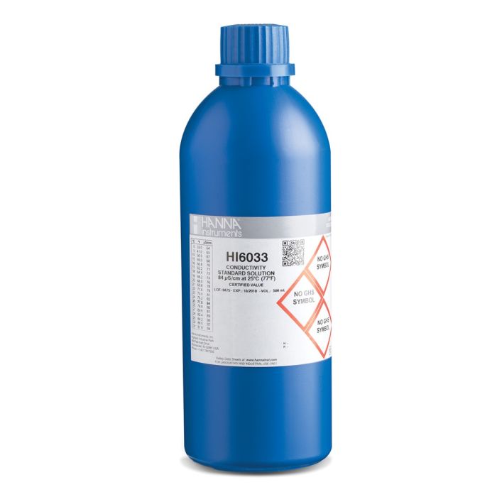 HANNA HI6033高标准电导率EC标准缓冲液【84 uS/cm 】