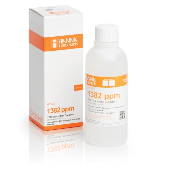 HANNA HI7032总固体溶解度TDS标准缓冲液【1382 ppm】