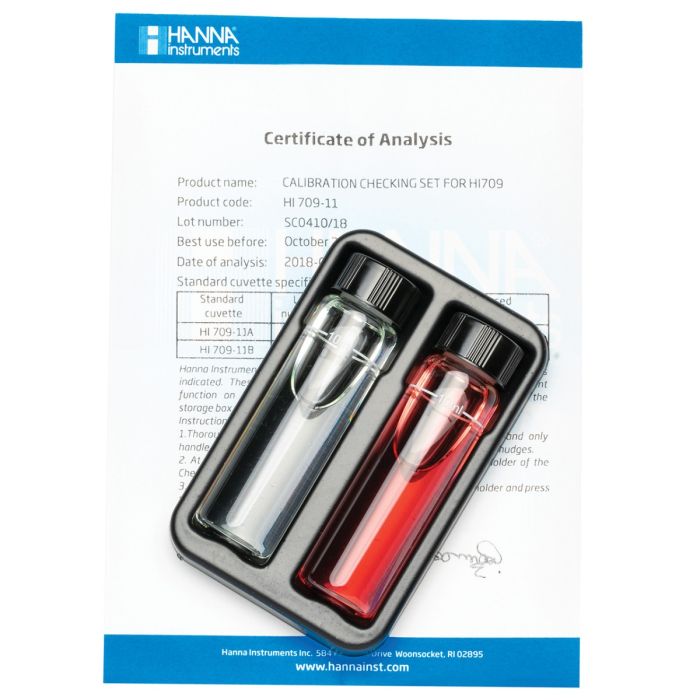 HANNA HI709-11锰NIST测量曲线标定组【Mn】