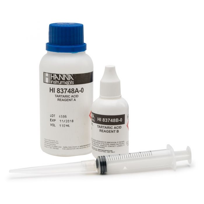 HANNA HI83748-20定制专用酒石酸分析试剂盒