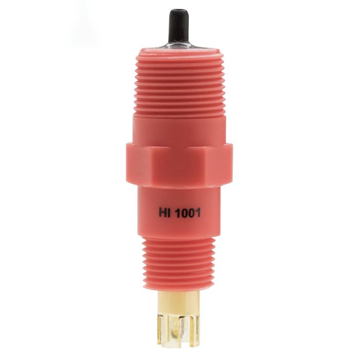 HANNA HI1001聚四氟乙烯双螺纹复合酸度电极