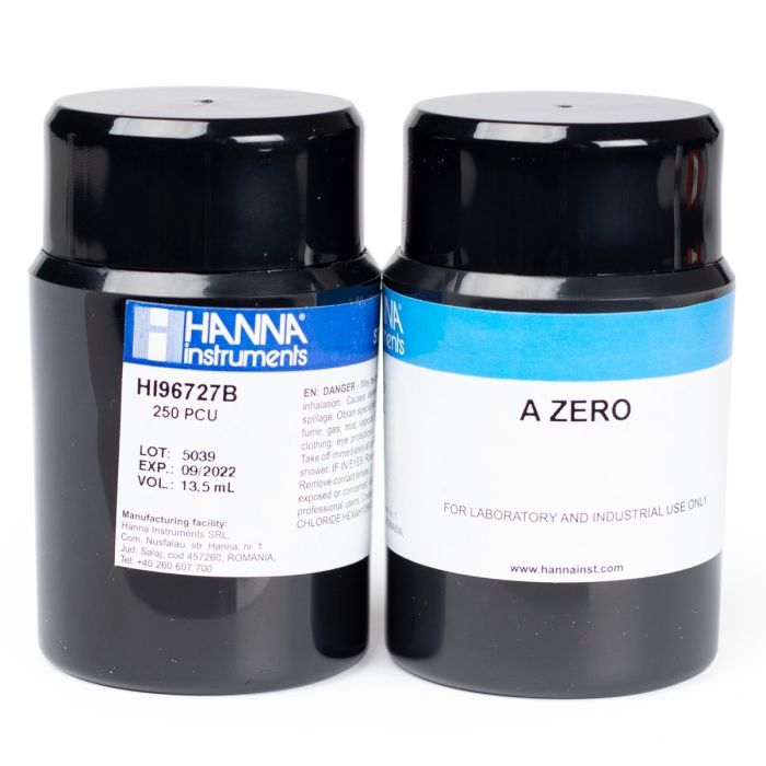 HANNA HI96727-11铂钴色度NIST测量曲线标定组